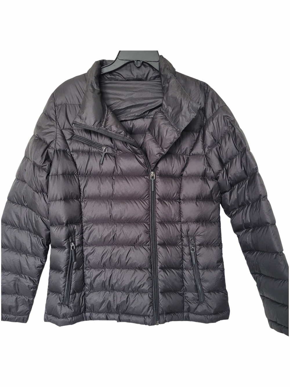 ✅ Calvin Klein Women's Black Quilted Lightweight Puffer Jacket